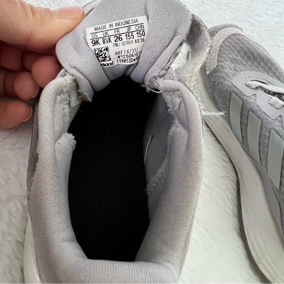 Adidas Duramo Toddler Girls Shoes - Size 9 - Color Grey - Picture 15 of 16